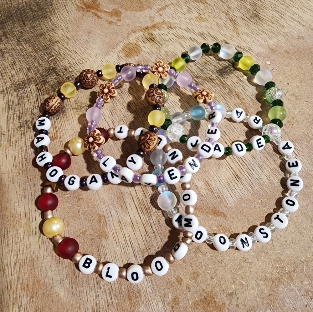 Taylor Swift Midnights Vinyl Inspired  Friendship Bracelets Set Of 5 - Picture 5 of 11